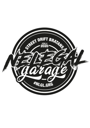 Aufkleber NELEGAL GARAGE - #nlgl.grg